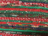 424-40  24” x 40”  green & red